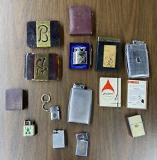 Lote de colección de encendedores de cigarrillos vintage JAPÓN HADSON ZIPPO PENGUIN PRINCE VANS segunda mano  Embacar hacia Argentina