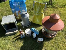 Galvanised chicken drinker for sale  COULSDON