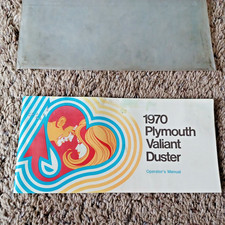 1970 Plymouth Valiant Duster Manual do Proprietário comprar usado 1970 Plymouth Valiant Duster Manual do Proprietário comprar usado  Enviando para Brazil