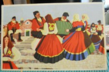 Cartolina illustrata costumi usato Cartolina illustrata costumi usato  Zerbolo