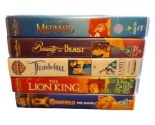 Disney animated vhs for sale  ENFIELD