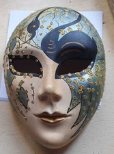Porzellanmaske harlekin blau gebraucht kaufen  Soltau