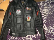 Motorrad jacke leder gebraucht kaufen  Ahorntal