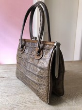 Vintage krokotasche handtasche gebraucht kaufen  Hannover