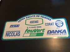 Plaque voiture assistance d'occasion  Claix
