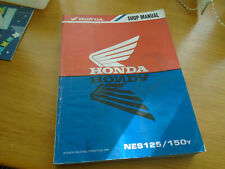 Genuine honda nes125 for sale  WINSFORD