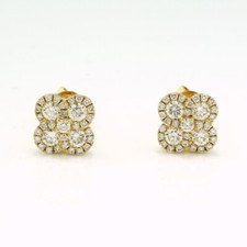 Diamant hrringe kleeblatt gebraucht kaufen  München