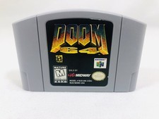 Cartucho autêntico Doom 64 (Nintendo 64 N64) limpo testado funcionando comprar usado Cartucho autêntico Doom 64 (Nintendo 64 N64) limpo testado funcionando comprar usado  Enviando para Brazil