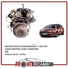Motore fiesta vii usato  Valva