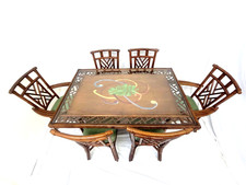 Vintage rattan dining for sale  Jacksonville