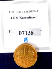 Vergoldet dm kursmünze gebraucht kaufen  Gablingen