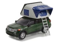 Usado, FORD Explorer Limited + rooftop tent - 2022 - greenmetallic - Greenlight 1:64 comprar usado  Enviando para Brazil