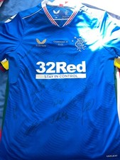 Signed rangers edition for sale  NEWRY