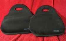 Lote de 2 sacolas de almoço Kokako de neoprene isoladas à prova d'água com zíper alça superior comprar usado  Enviando para Brazil