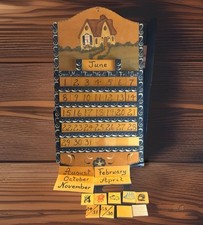 Vtg wooden perpetual for sale  Littlestown