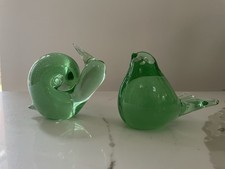 Vintage green glass for sale  STOKE-ON-TRENT