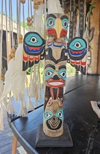 Totem pole wood gebraucht kaufen  Glees, Wassenach, Wehr