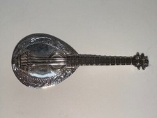 Silver mandolin trinket for sale  ABINGDON