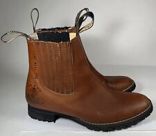 Botas Agavero Botines Charro México Talla 26 EE. UU. Talla 7.5 Cuero Marrón Chelsea, usado segunda mano  Embacar hacia Argentina