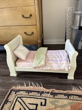 Cama trenó infantil Pottery Barn boneca com roupa de cama comprar usado  Enviando para Brazil