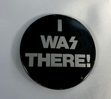 KISS "I WAS THERE" Vintage Botão PROMO Pin 1977 KISS Alive II LA Forum Concert comprar usado  Enviando para Brazil