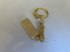 PINGENTE CHAVEIRO BARRA LINGOTE BRASÃO LEMBRANÇA, usado comprar usado  Enviando para Brazil