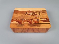 Holz schatulle intarsien gebraucht kaufen  Leverkusen