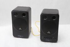 Sistema de monitor de estúdio Behringer MS16 16 watts alimentado testado funciona R33 comprar usado  Enviando para Brazil