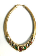 Collier métal doré d'occasion  Cernay