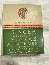 Acessório ZigZag Ajustável Vintage Singer 121706 Caixa Original comprar usado  Enviando para Brazil