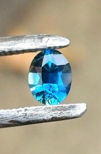 0.65ct blue sapphire for sale  PETERHEAD