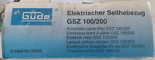 Güde elektrischer seilhebezug gebraucht kaufen  Bergkamen
