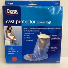 Carex- Protector Fundido, Parte Inferior de la Pierna Protege Gatos y Vendajes en Ducha y Baño segunda mano  Embacar hacia Mexico