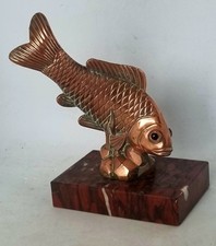 Poisson carpe métal d'occasion  Dieppe