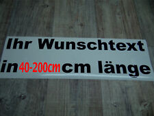 Wunschtext aufkleber auto gebraucht kaufen  Geislingen an der Steige