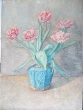 Belle aquarelle dessin d'occasion  Périgueux