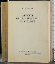 Bur. alcesti. medea. usato  Ariccia