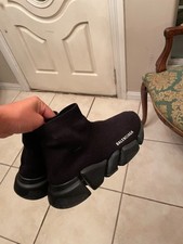 Meias sapatos masculinos Balenciaga preto tamanho 7 sem cortes e ótimo estado  comprar usado  Enviando para Brazil
