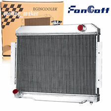 Radiador de alumínio 3 fileiras para 1972-1985 1973 1974 Jeep CJ Series CJ5 CJ6 CJ7 L6 V8 comprar usado  Enviando para Brazil