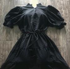 Black shirtwaister belted for sale  WIRRAL