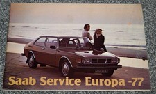 Saab service booklet for sale  WELLINGBOROUGH