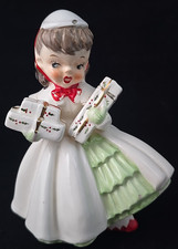 Vintage christmas girl for sale  Glenville
