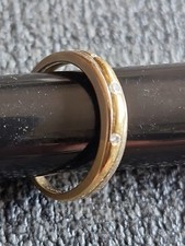 Diamantring 750 bicolor gebraucht kaufen  Ludwigshafen am Rhein