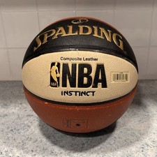 Bola Spalding NBA Instinct couro composto basquete oficial 29,5 pol vintage comprar usado  Enviando para Brazil
