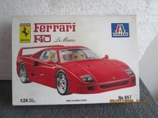 Italeri ferrari f40 for sale  POOLE