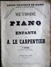 Méthode piano enfants d'occasion  Beaurainville
