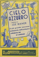 Spartito musicale cielo usato  Piacenza