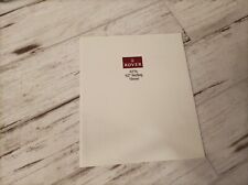 Catalogue brochure rover d'occasion  Longeville-sur-Mer