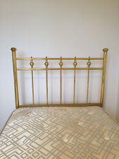 Brass headboard single for sale  LONGFIELD