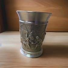 Zinn zinnbecher becher gebraucht kaufen  Breckerfeld